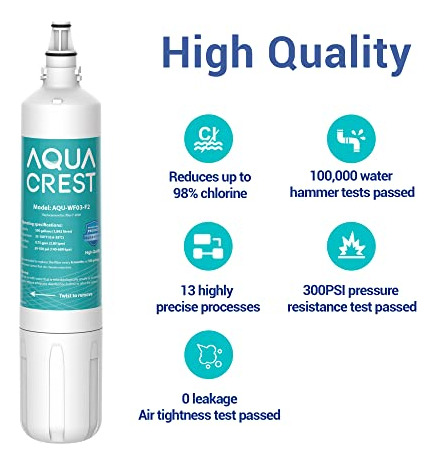 Filtro De Agua Para Debajo Del Fregadero Aqua Crest F-2000,