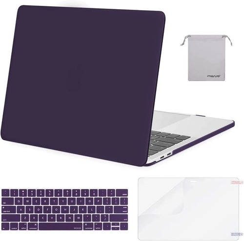 Carcasa Rigida Para Macbook Pro13 2019 2018 2017 Violeta