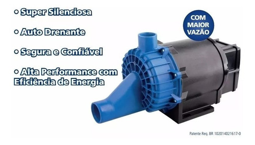 Motobomba 1 Cv Fluxoturbo Para Hidromassagem Sup. Syllent