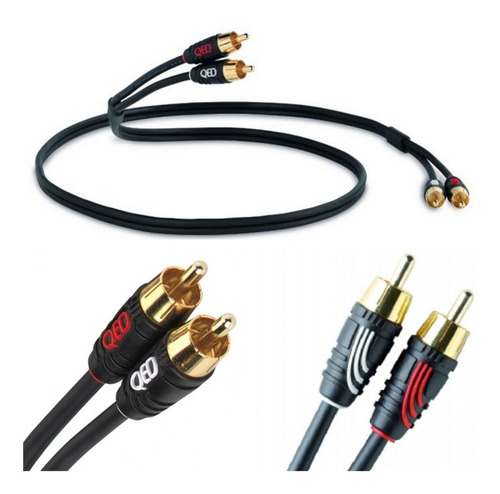Cable Audio Stereo Qed Profile Precision 2 Rca A 2 Rca P2p