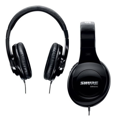 Auriculares Shure Srh240a De Monitoreo Tipo Cerrado Color Negro