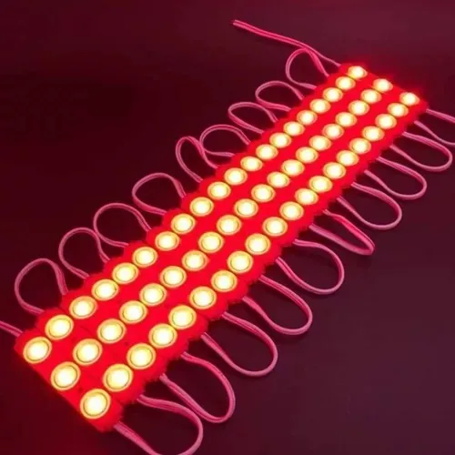 1 Módulo 3 Led Lupa 1.5w Colores Luz Aviso Potencia Unicolor