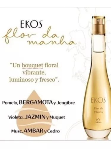 Perfume Natura Ekos Flor De Manha Eau De Toilette + Crema | MercadoLibre