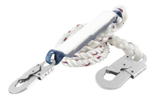 Cuerda De Vida Con Amortiguador Y Anclajes Toolcraft