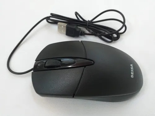 Imagen 2 de 3 de Mouse Optico Usb Seisa Dn-n601 Pc Notebook Computadora