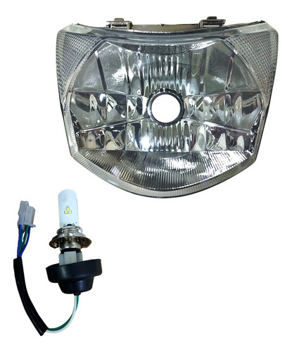 Kit Farol Biz 110 125 Soquete Lâmpada Led H4 2012 13 15 2017