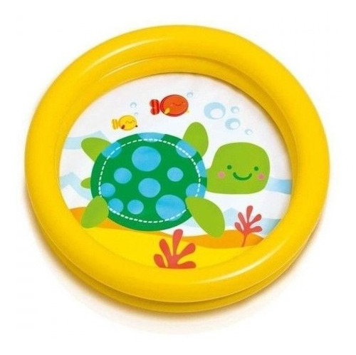 Piscina Para Bebe Niños Amarillo Intex