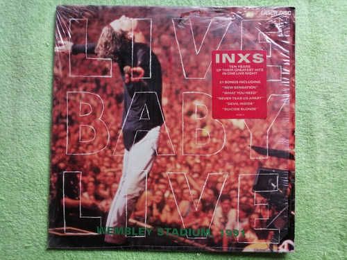 Eam Ld Laser Disc Inxs Live Baby Live 1991 Wembley Stadium