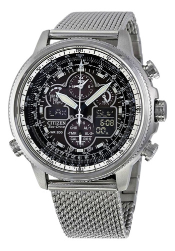 Citizen Navihawk Utc Jy8030-83e Eco-drive Chronograph