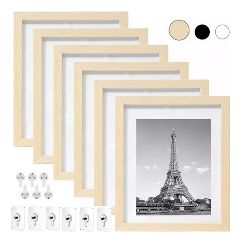 6 Peças De Molduras Decorativas Para Fotos