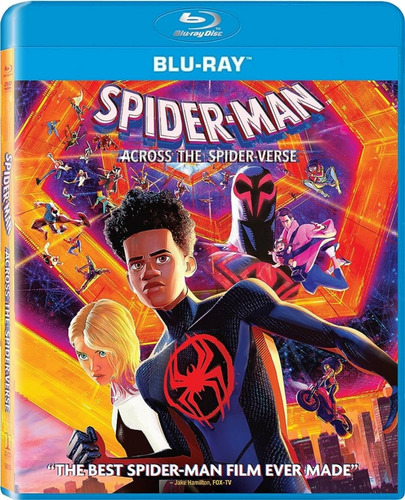 Spider-man Across The Spider-verse Bluray