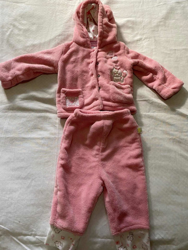 Conjunto De Niña Importado Talla 3 /6 Meses. Usado