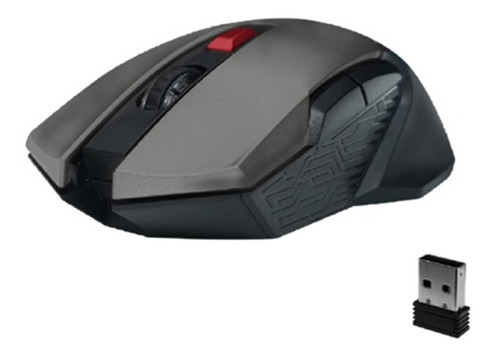 Imagen 2 de 3 de Mouse Inalambrico Raigor Ii Wg10 Gaming Gris Usb 2000dpi
