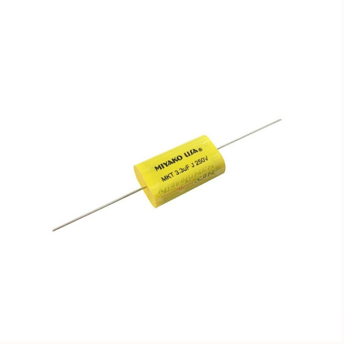 Capacitor 3.3 Uf J 250v Miyako Usa Mod: Cap250/3.3uf 