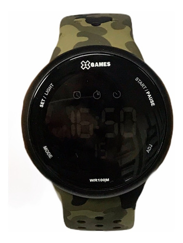 Relógio X-games Xmppd486 Masculino Digital Pulseira Militar