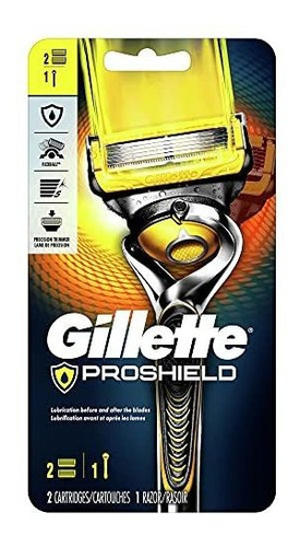 Gillette Proglide Shield Para Hombre, 1 Mango De Afeitar Y 2