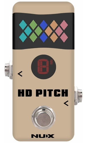 Imagen 1 de 10 de Pedal Afinador Nux Mini Core Hd Pitch Cuotas