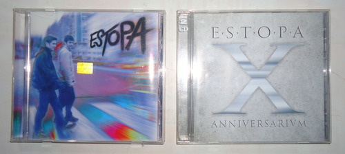 Lote 2 Cd Estopa: Estopa - Anniversarium Disco Doble