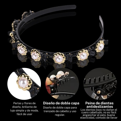 Diadema En Forma De Horquilla, Fáciles De Llevar, Fáciles De
