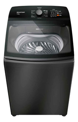 Máquina de lavar automática Brastemp BWK12B9 platina 12kg 220 V