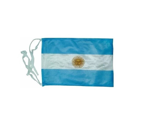 Bandera Argentina Nautica C/ Sol 30x40cm
