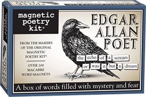 Magnética Poesía - Edgar Allan Poeta Kit - Palabras Para Ref