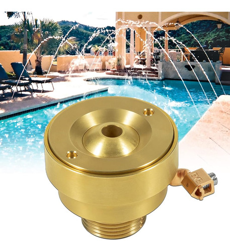 Dearchan Swimming Pool Spa Brass Deck Jet Fountain Crown Noz