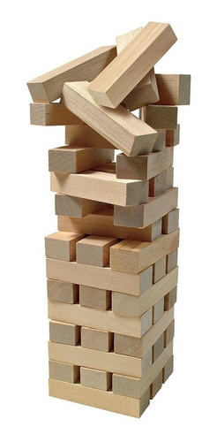 Imagen 2 de 3 de Juego De Mesa Jenga Torre De Equilibrio