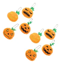 Comprar 16 Peças De Abóbora Pingente Decorativo Chaveiro Pingente