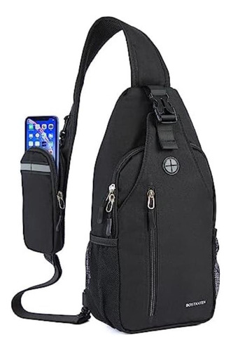 Bostanten Bolso Bandolera, Mochila Cruzada Rfid, Bolso Negro