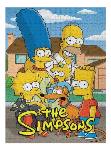 Quebra-cabeça The Simpsons F66 De 500 Unidades | MercadoLivre