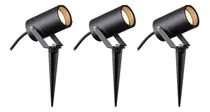 Comprar Pack X3 Estaca Jabalina Jardin Exterior Led Ip65 Speer Vk