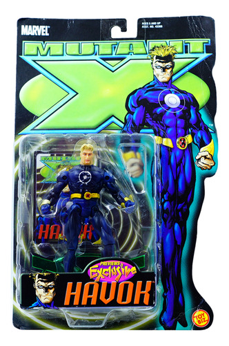 Toy Biz Marvel Mutant X Havok Previews Exclusive 2001