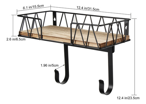 Soporte De Pared Para Tabla De Planchar Y Colgador