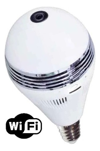 Lampara Led 3w Con Camara 360° Sonido 720p E-27 220v Color de la luz Blanco frío