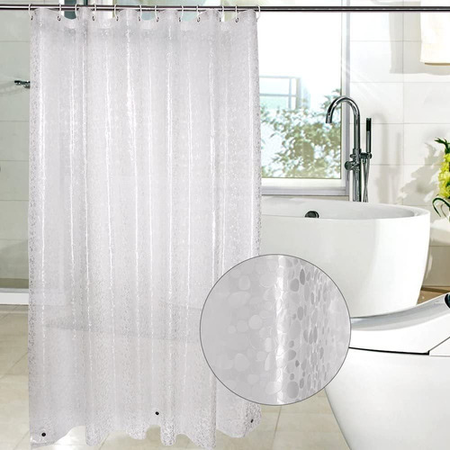 Cortina Ducha Eva Forro Impermeable Cortina Ducha 180x180cm
