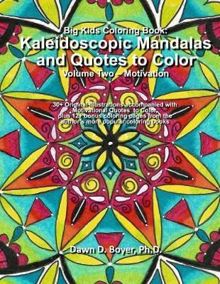 Libro Big Kids Coloring Book : Kaleidoscopic Mandalas And...