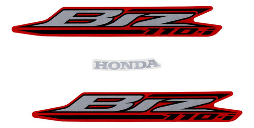 Cartela Adesivos Completo Honda Biz 110i Ano 2022 A 2023