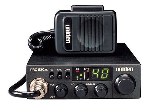 Radio Cb 40 Canales Uniden Pro520xl Pro, Diseño Compacto, In