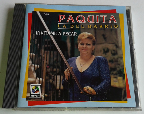 Paquita La Del Barrio Invitame A Pecar Cd Made In Mexico 199