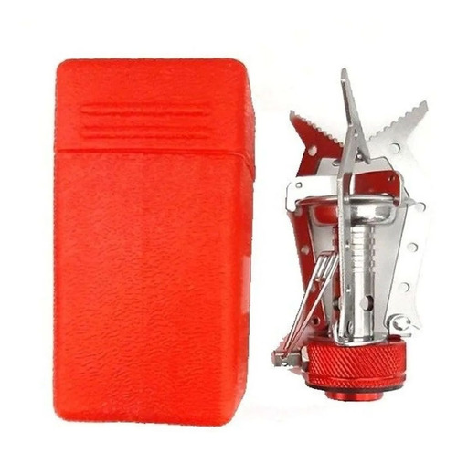Imagen 2 de 8 de Mini Calentador Anafe Mechero Gas Butano Portátil Plegable