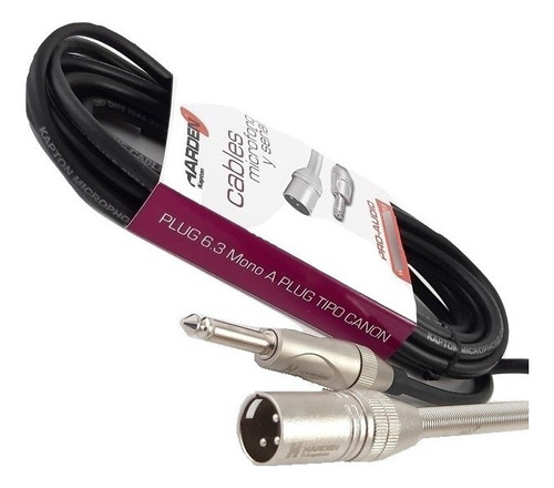 Extencion Profesional Audio Jack Canon A 6.3mm 4.5m Cph-42