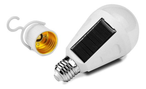 Bombilla Led 12 Luz Solar Recargable