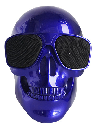 Altavoz Bluetooth Inalámbrico Portátil Con Calavera De Esque