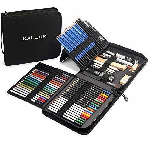 Kalour Professional Drawing Kit 83 Piezas Juego De Herr...