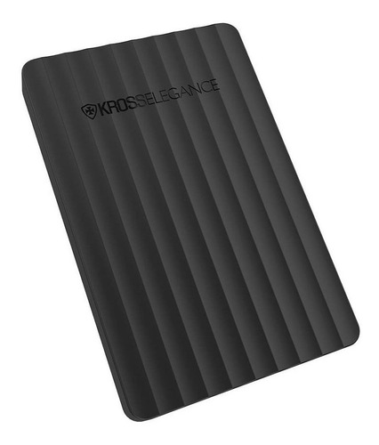 Disco rígido externo Kross Elegance KE-HD10TW 1TB preto