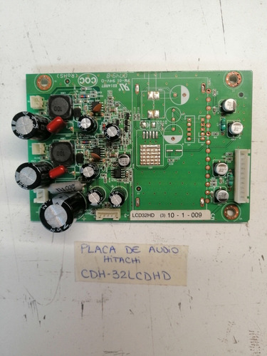 Placa De Audio Para Tv Hitachi Cdh-32lcdhd 