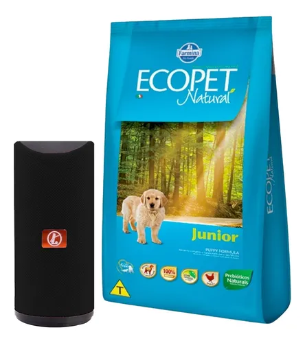 Comida Ecopet Junior / Cachorro 20 Kg +