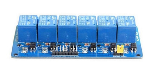 Imagen 5 de 5 de Modulo Rele 5v 6 Canales (6ch) Arduino - Pic