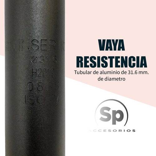 Poste De Asiento Bicicleta Aluminio D31,6 Vzr